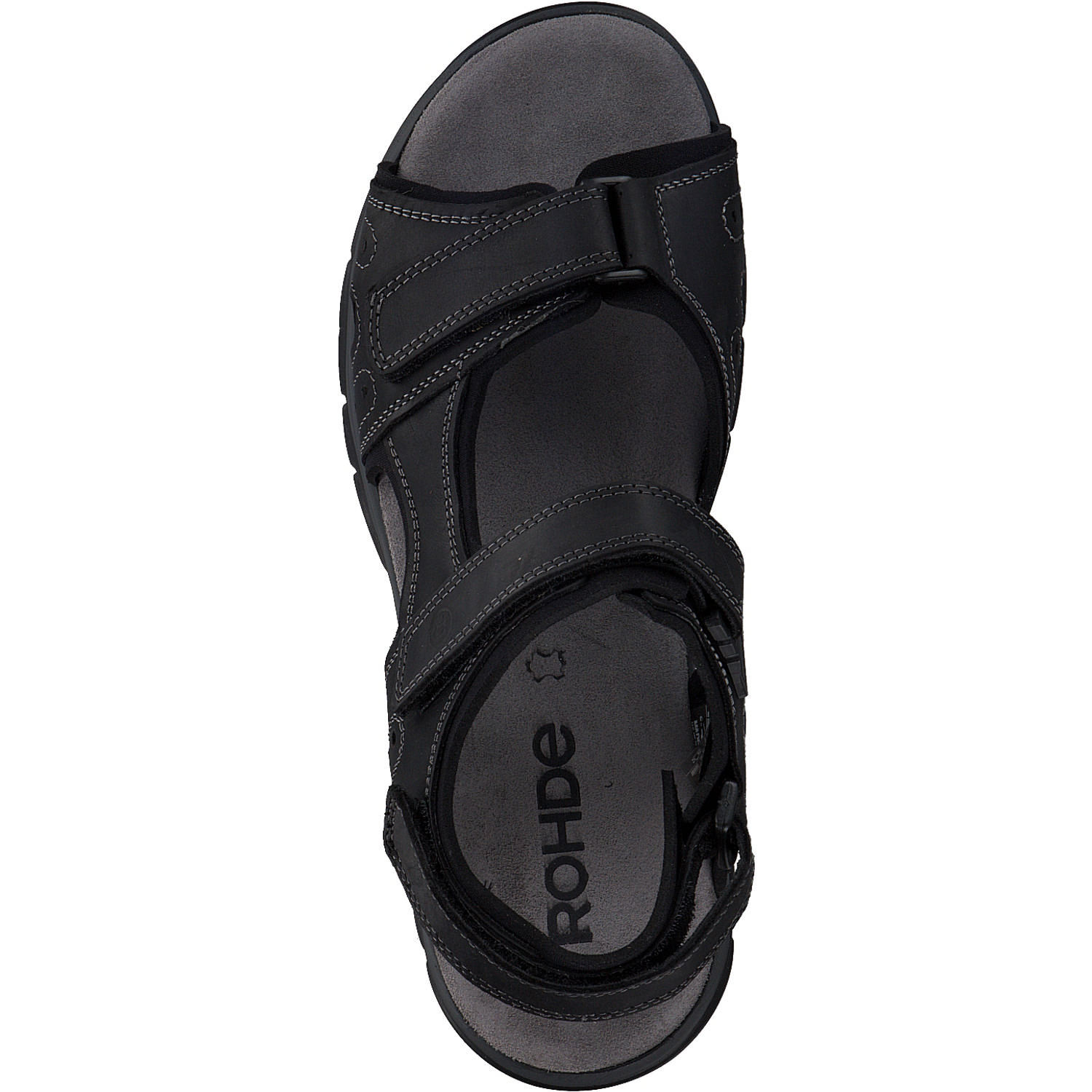 Rohde 5950, Sandaletten, Herren, Schwarz