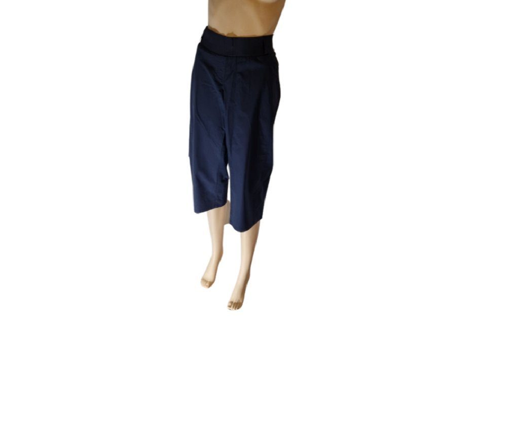 christoff Umstandshose ORA-22221 marine 4/5-Länge kurz Caprihose