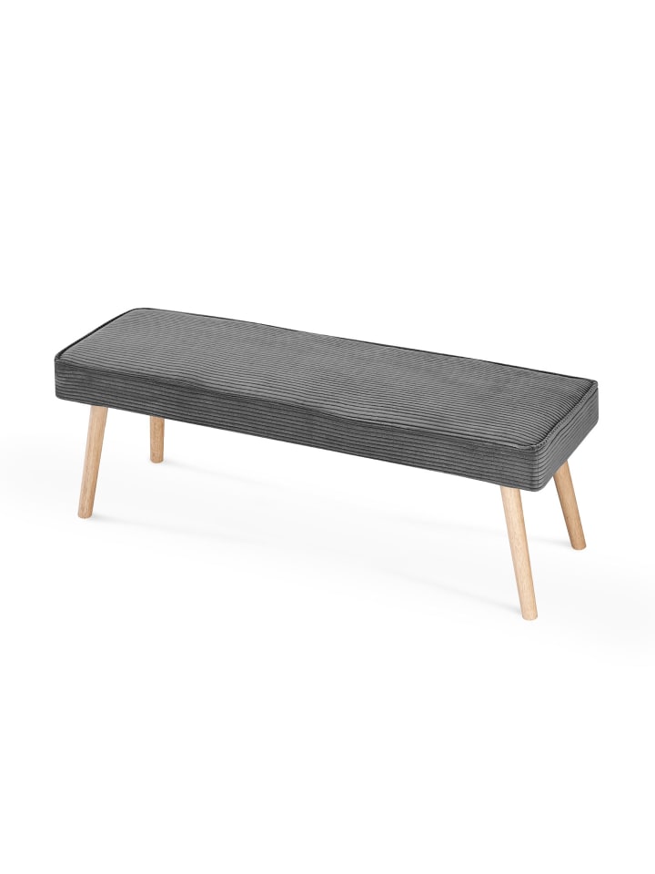 B&D Home Sitzbank EMIL in Anthrazit günstig kaufen