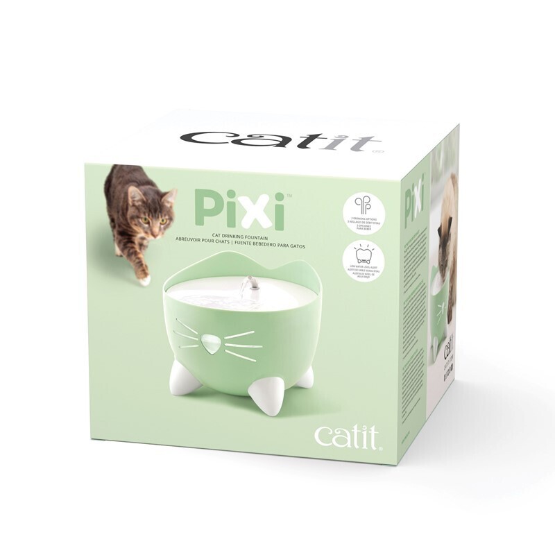 Catit Trinkbrunnen Catit Pixi Fountain Trinkbrunnen grün