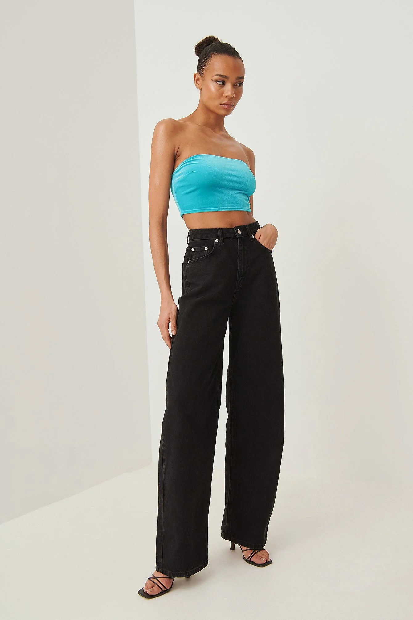 Velours-Bandeau-Top