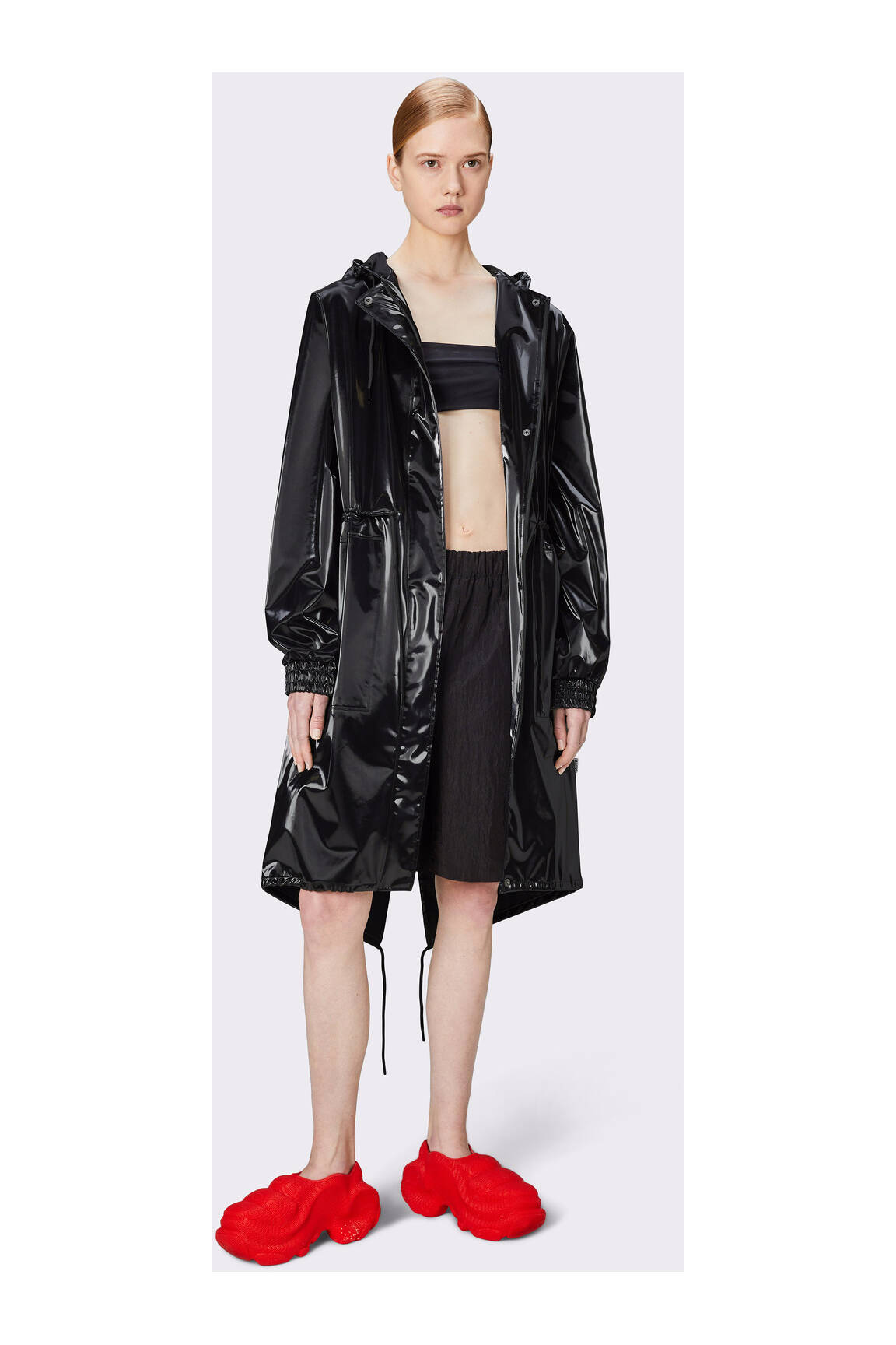 Rains Impermeables Trenchs Femme couleur noir