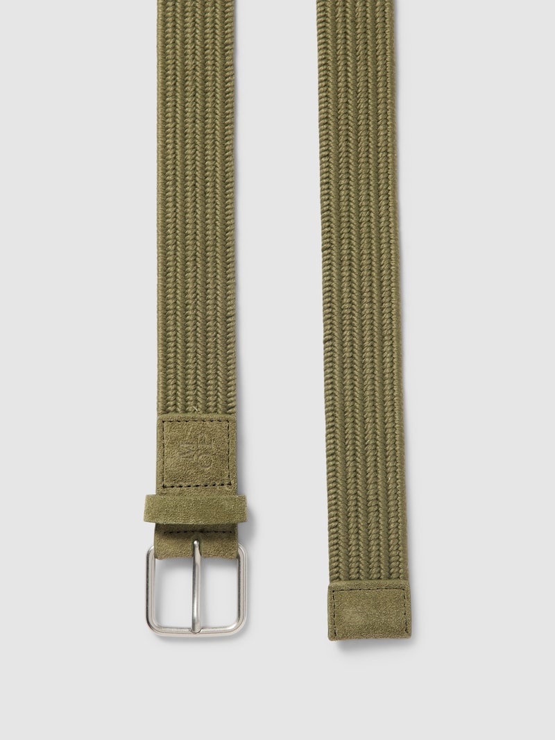 Gürtel mit Label-Details Modell 'ARE BELT' in olivgrün
