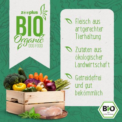 zooplus Bio Adult Ente mit Süßkartoffel