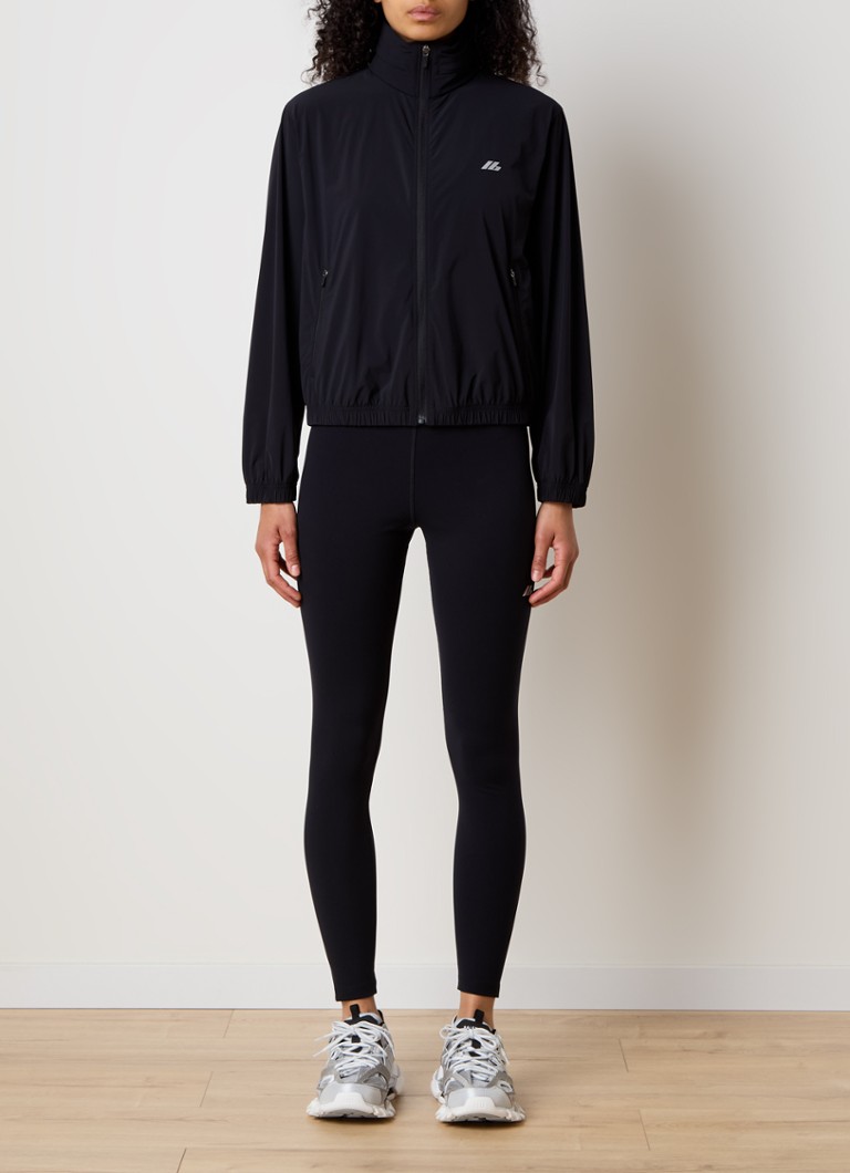 Leggings sportivi a vita alta Balenciaga con logo