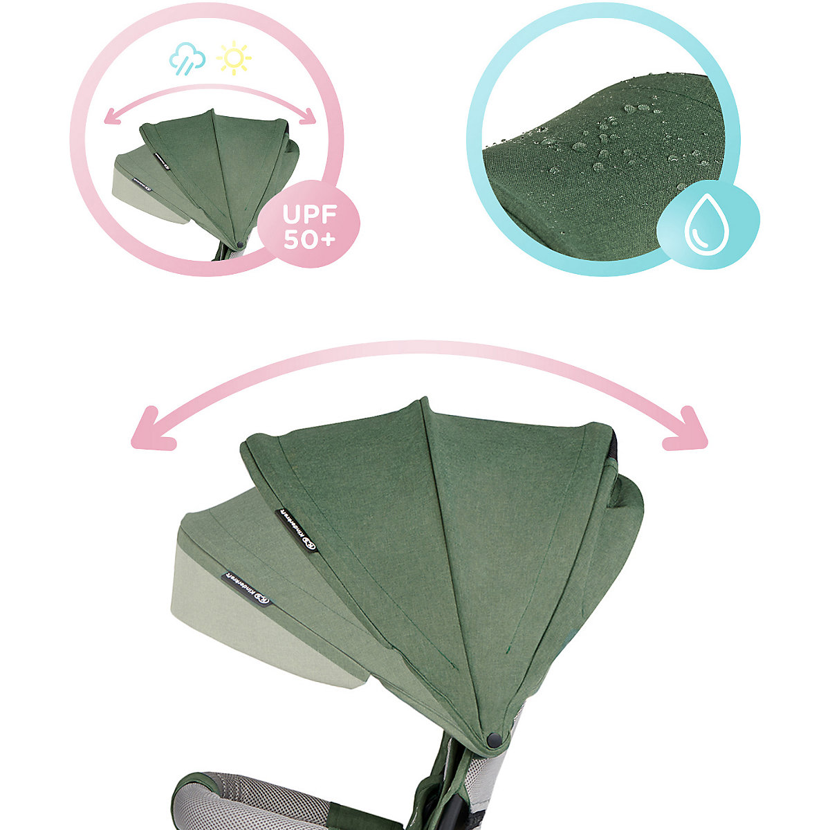 Dreirad SPINSTEP pastel green