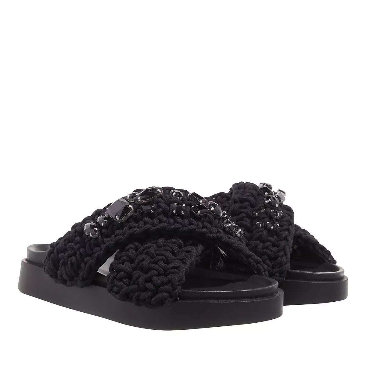 INUIKII Komfort Sandalen schwarz Slide