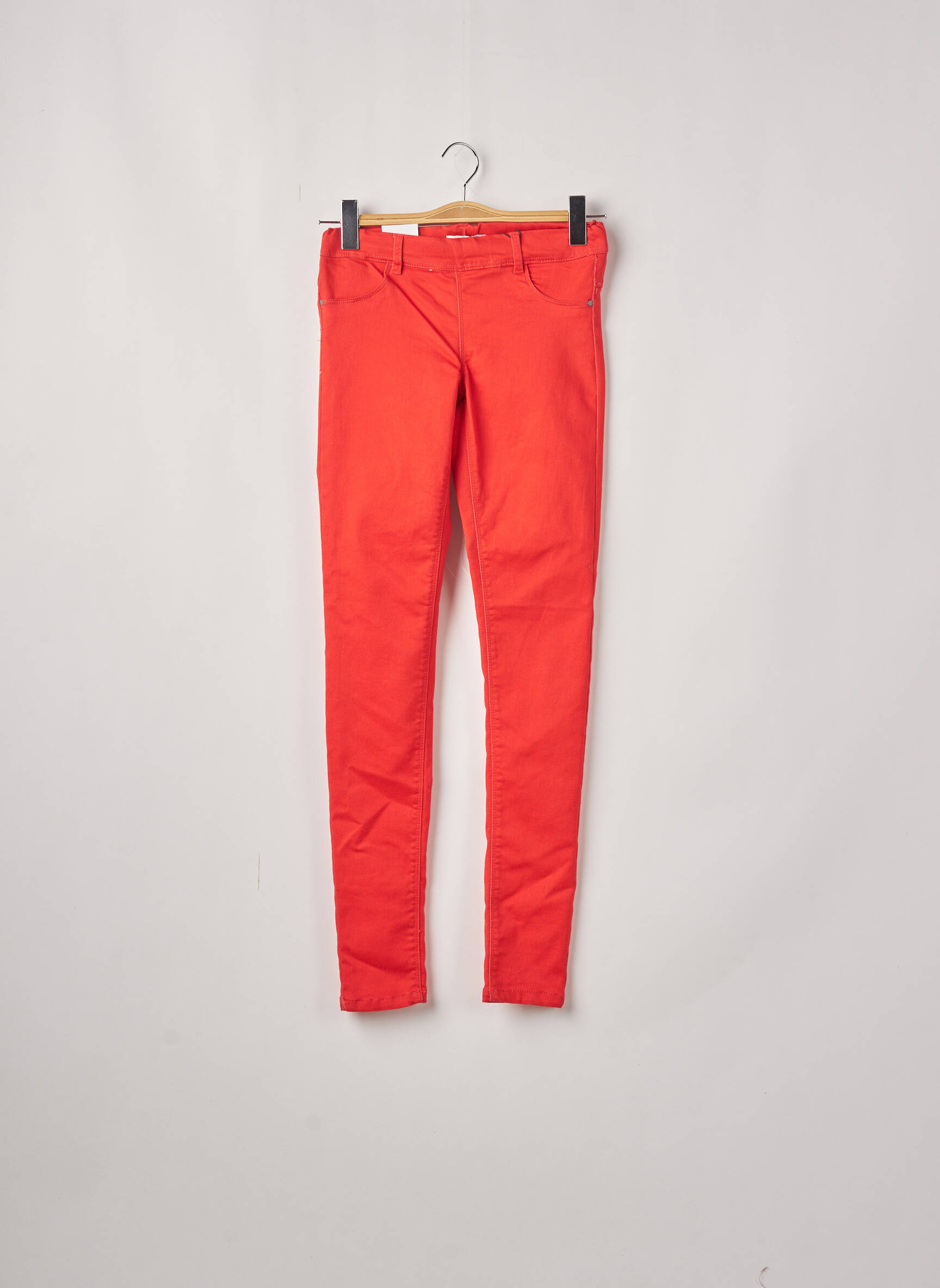 Name It Pantalons Slim Fille couleur rouge