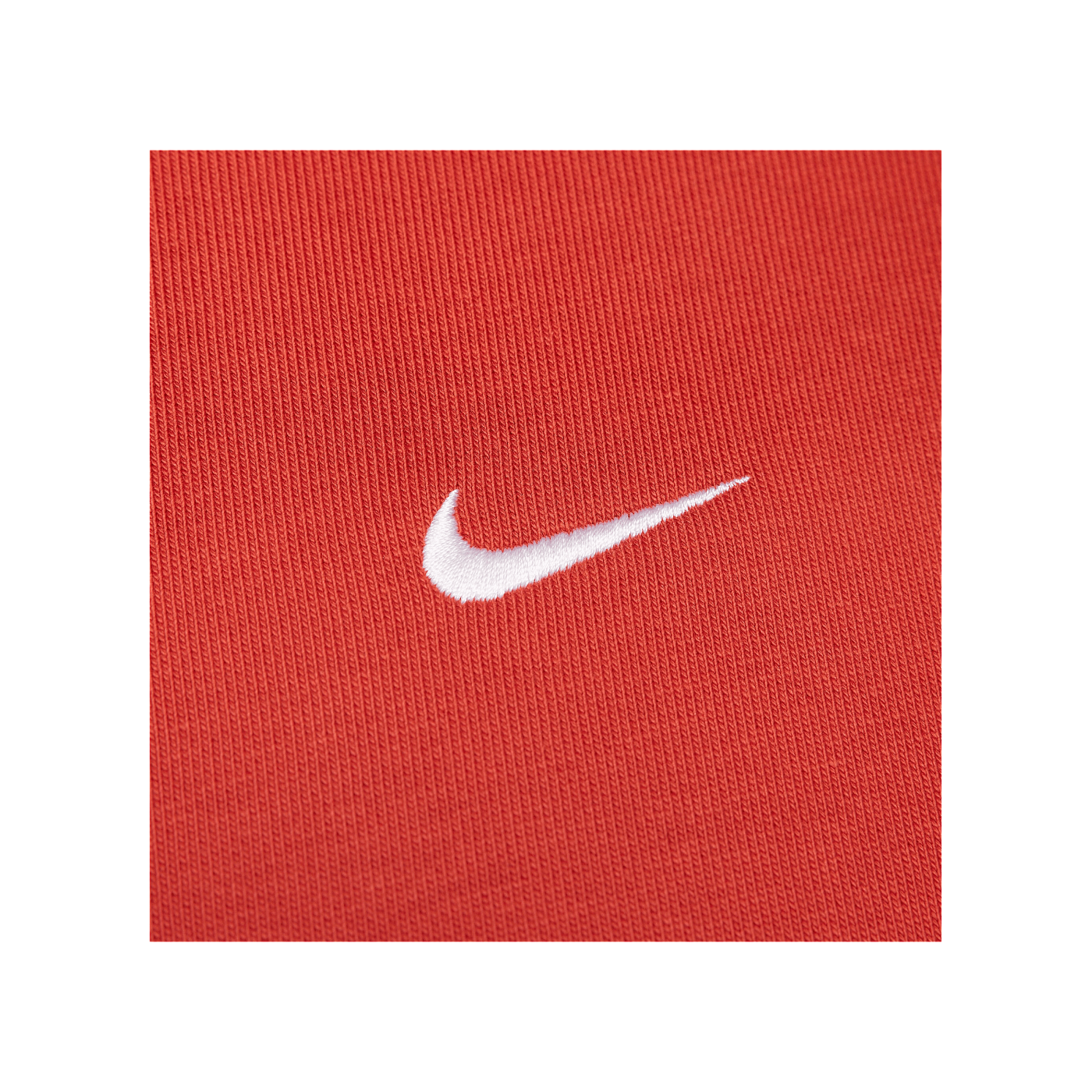 Nike Fleece Solo Swoosh Crew Sweatshirt Rot F626