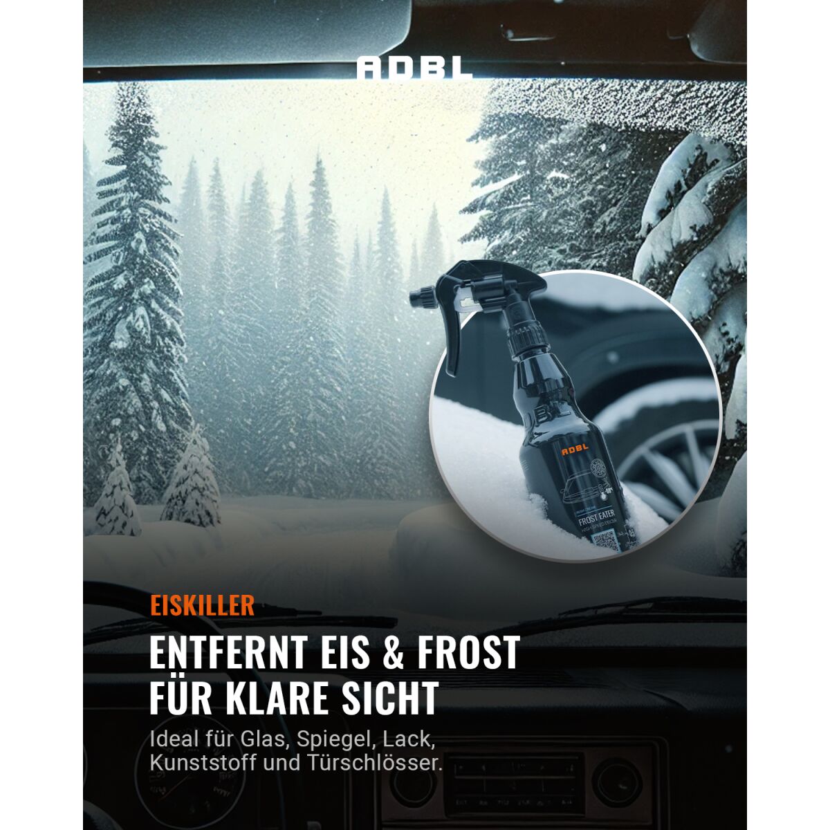 ADBL Frost Eater Enteiserspray mit Canyon Trigger 500ml
