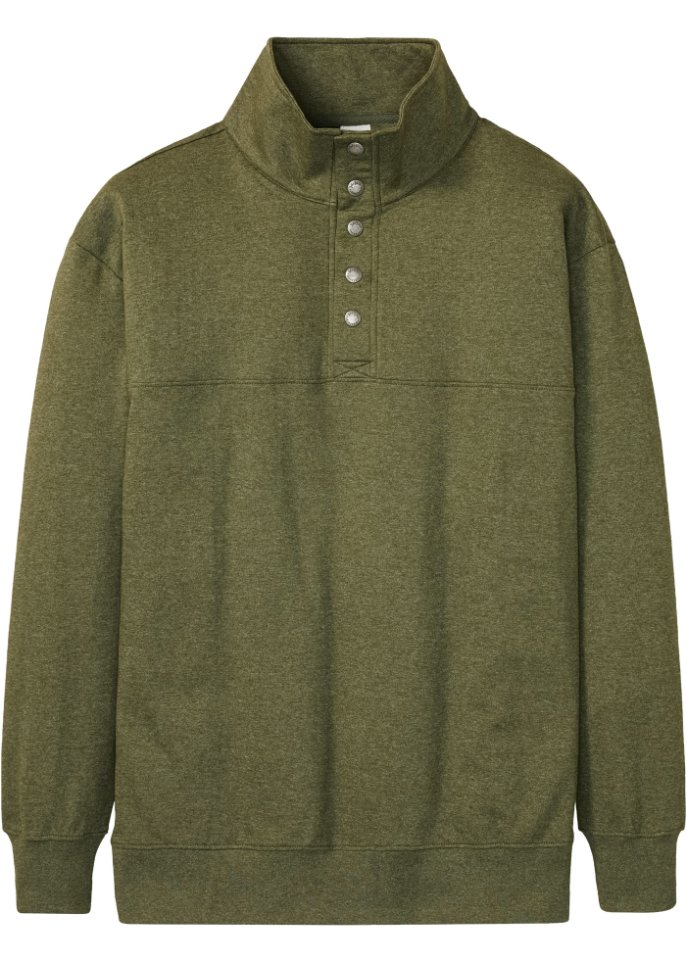 Sweatshirt mit recyceltem Polyester, Loose Fit