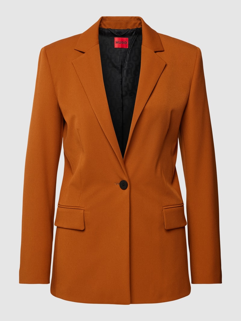 Blazer mit Pattentaschen Modell 'ATANA' in kupfer
