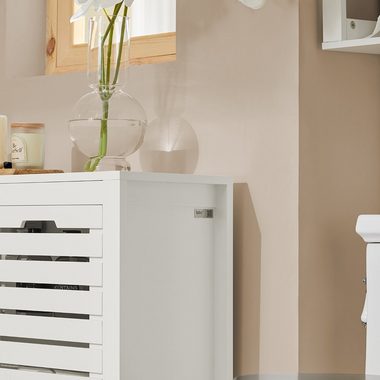 SoBuy Badkommode BZR50, Badschrank fürs Bad Badezimmerschrank Aufbewahrungsschrank Flurschrank