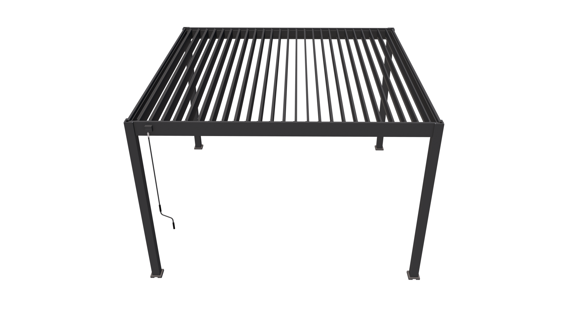 Novum HORIZON 400 x 400 Pergola