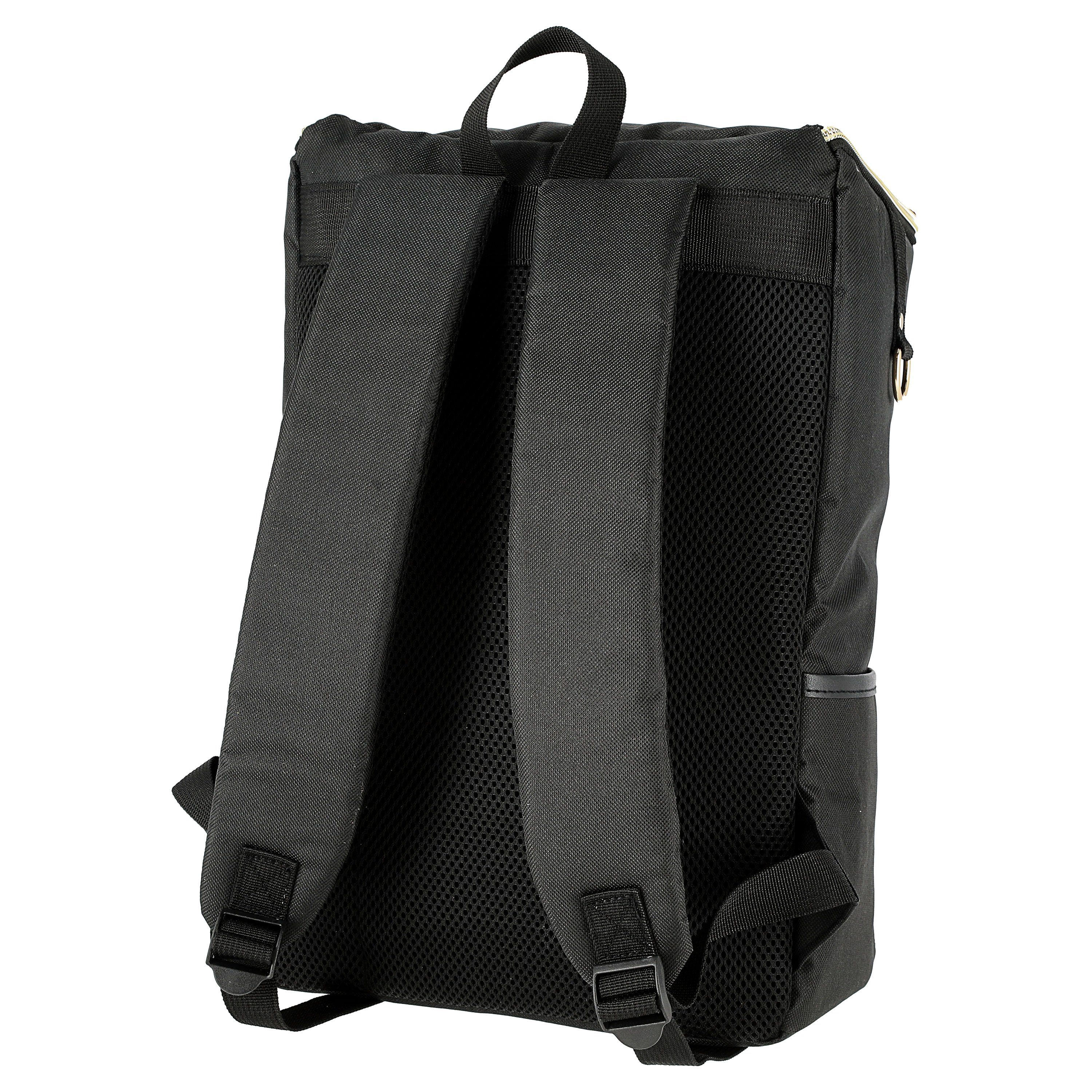 CEPEWA Kühltasche Thermo Rucksack 20 Liter schwarz 28x41x14cm
