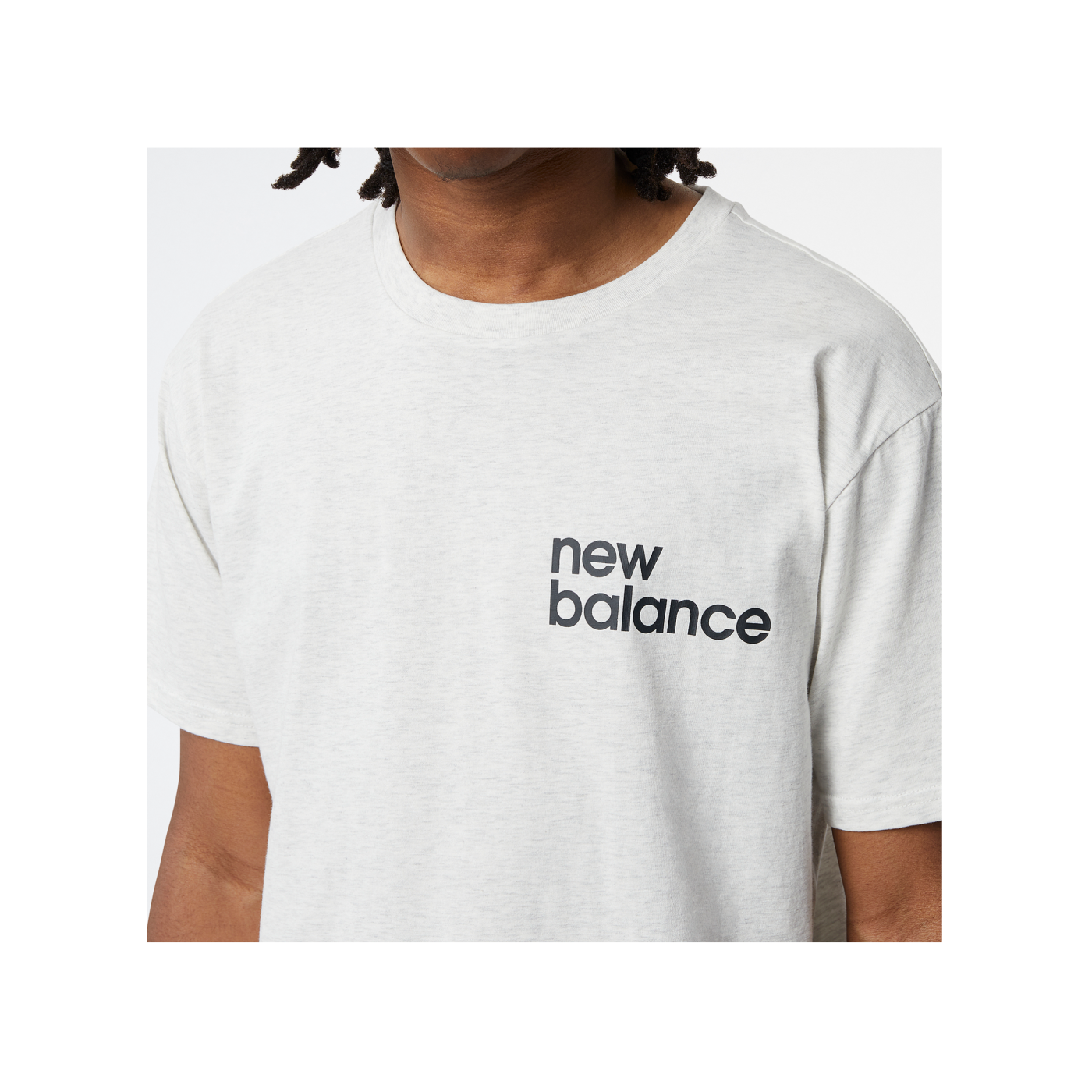 New Balance Graphic T-Shirt Grau FSAH