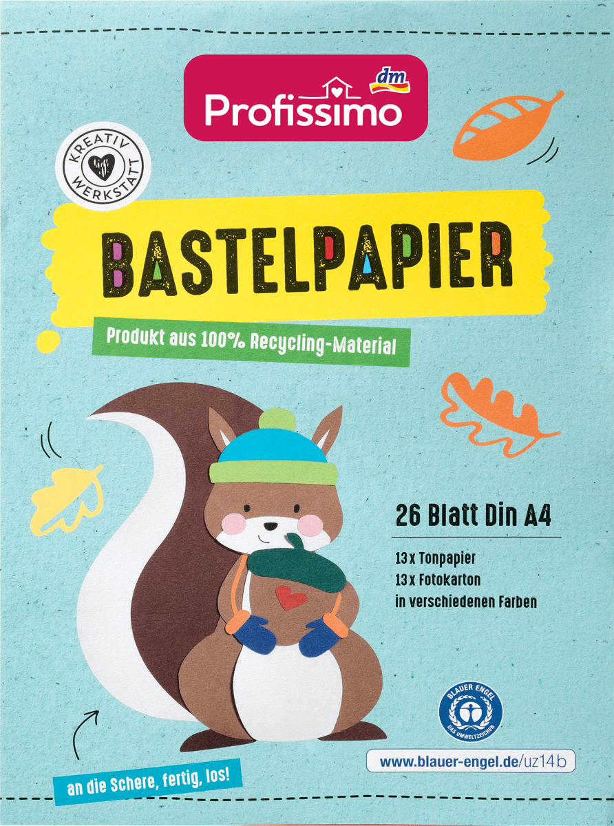 Bastelpapier Block, 26 St