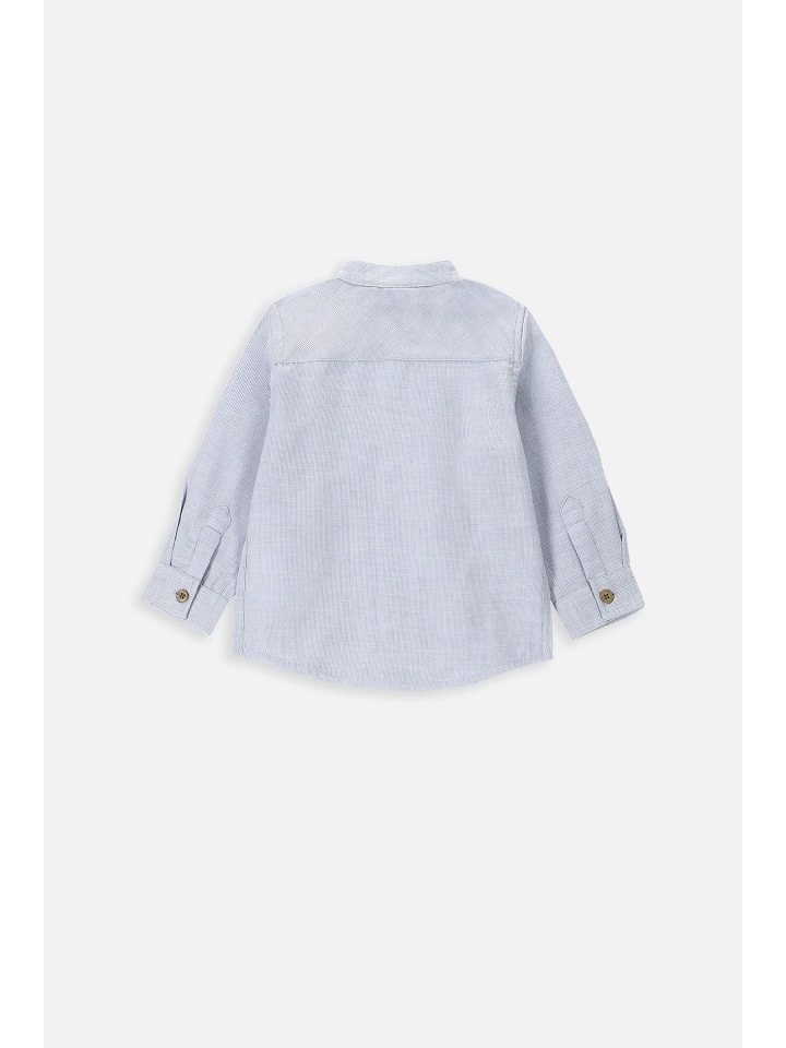 Coccodrillo Hemd mit langen Ärmeln in blau günstig kaufen