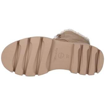 Tamaris Schnürstiefelette in beige