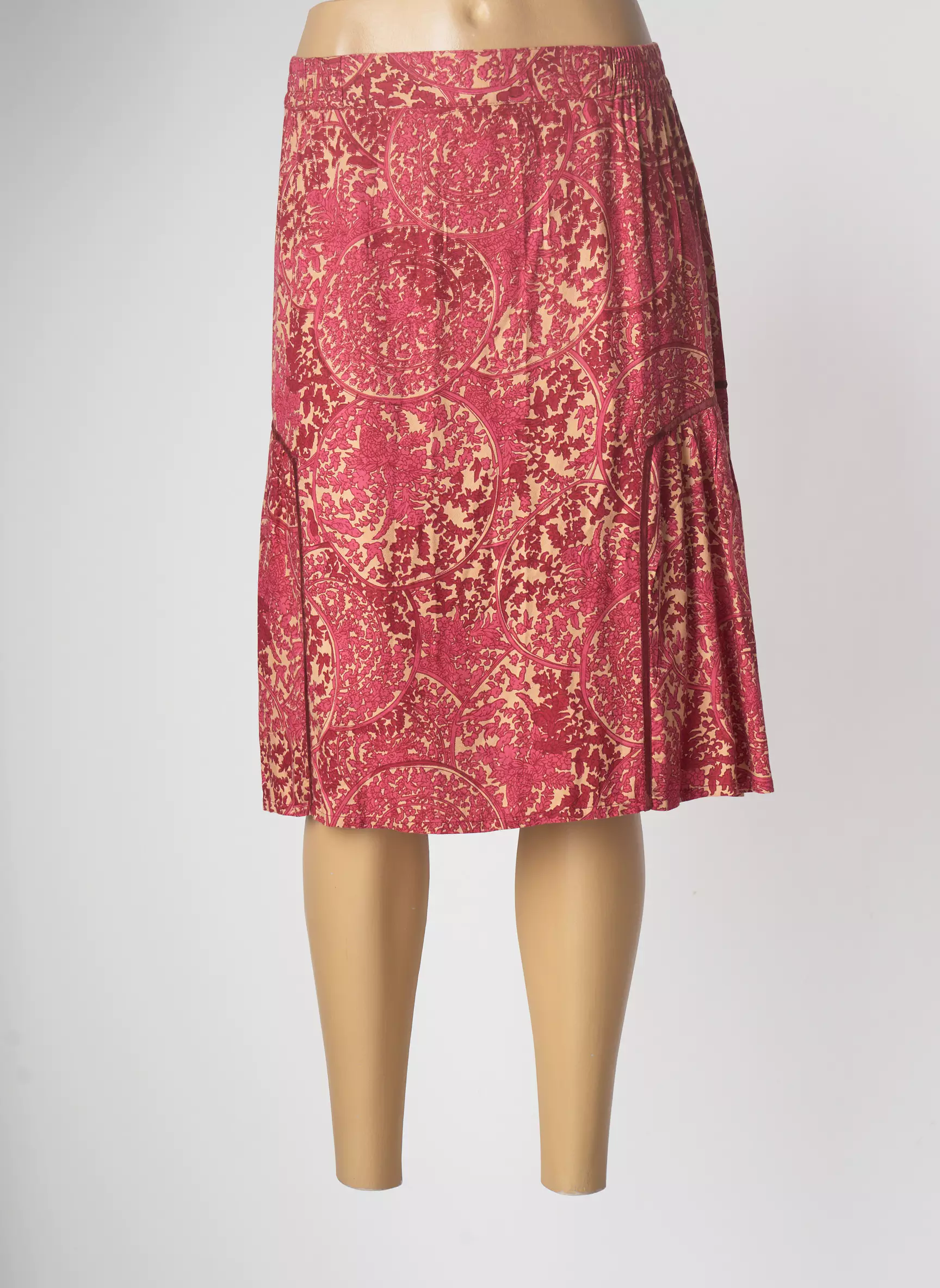 Agathe   Louise Jupes Mi Longues Femme couleur rose