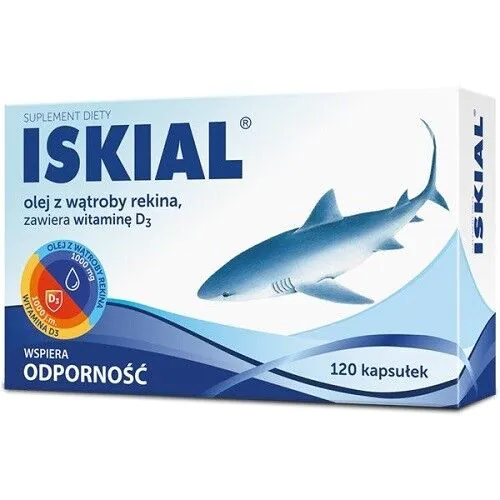 Искиал, уље из јетре ајкуле, капсуле