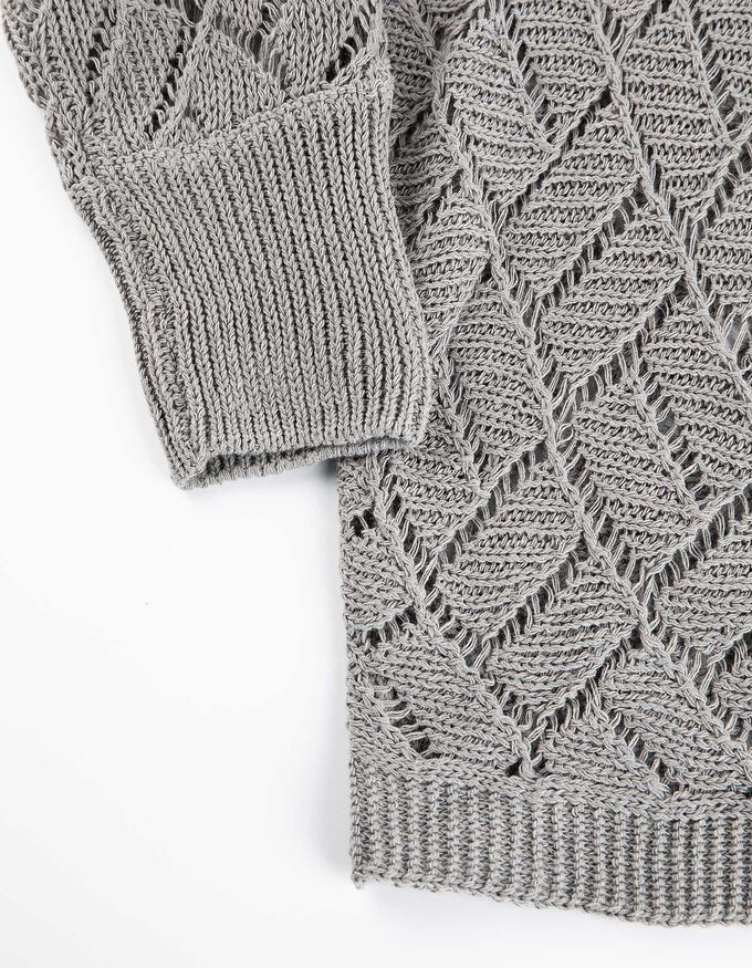Strickpullover - Baumwoll-Mix