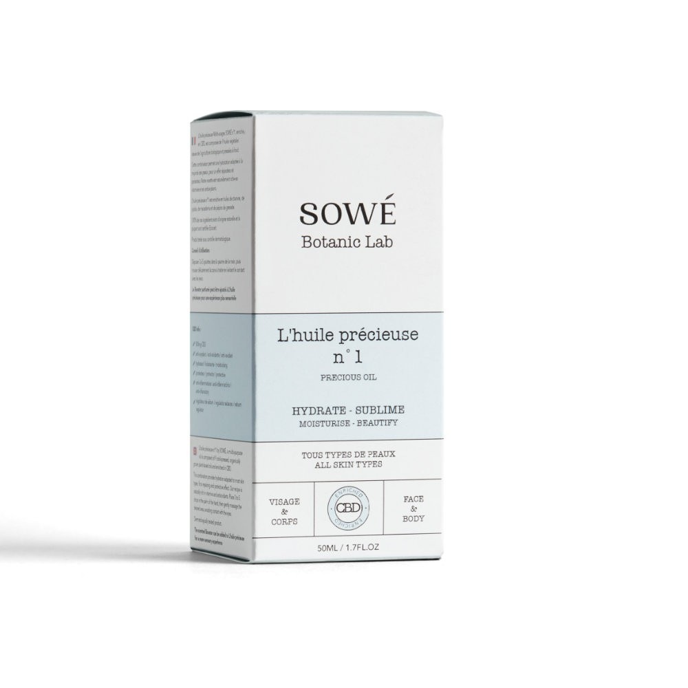 Sowé botanisk laboratorium Precious Oil No. 1 - CBD - Booster Renew