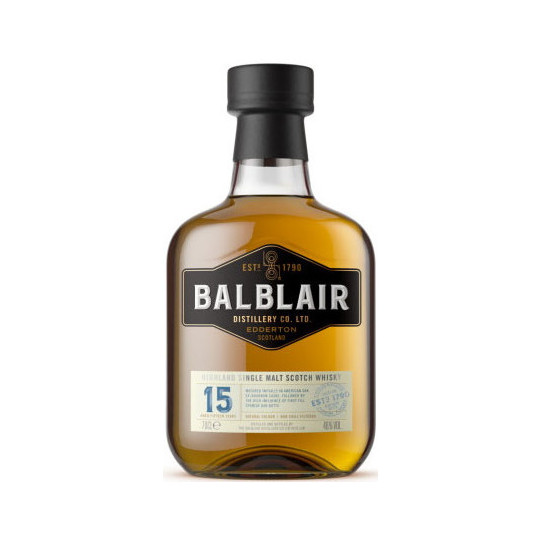 Balblair Whisky 15 Jahre 46% 0,7L