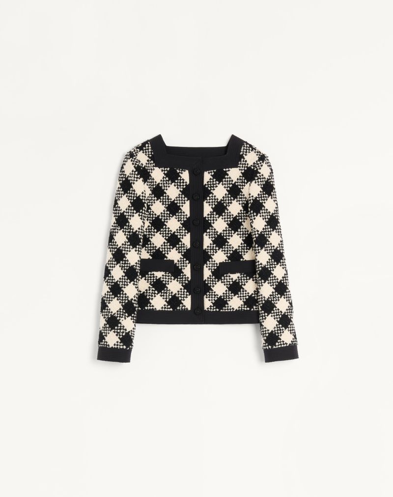 Jaqueta Damier Tweed