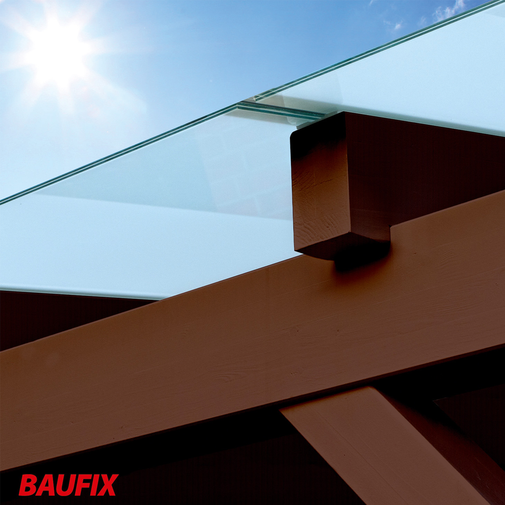 Baufix 2in1 Express Deckfarbe 2,5 L nussbraun