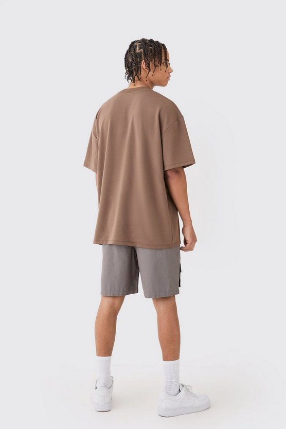 Shorts mit Cargo-Taschen und abnehmbaren Taschen