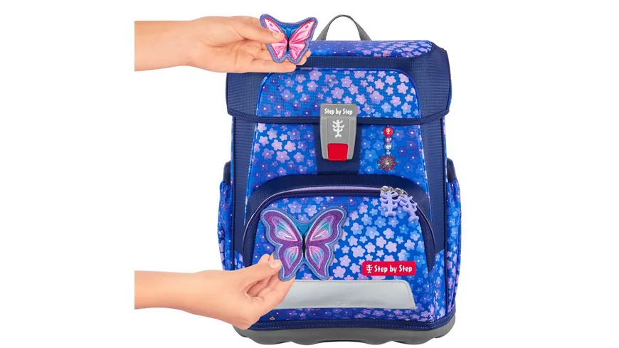Step by Step CLOUD Schulranzen-Set 5teilig Butterfly Maja