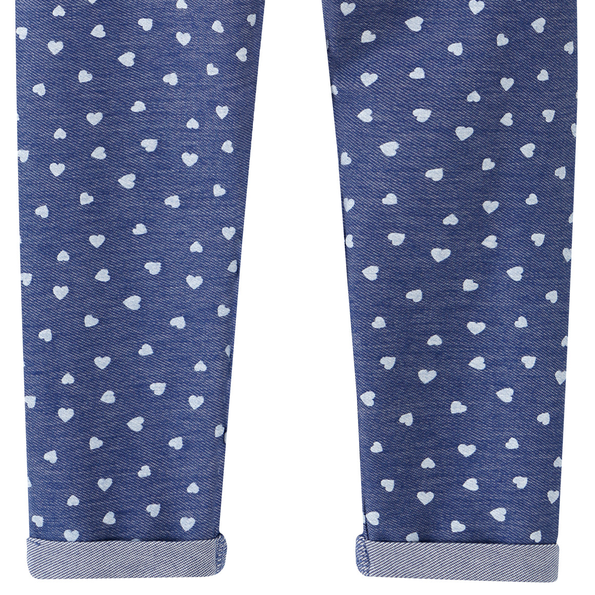 Mädchen Leggings in Denim-Optik