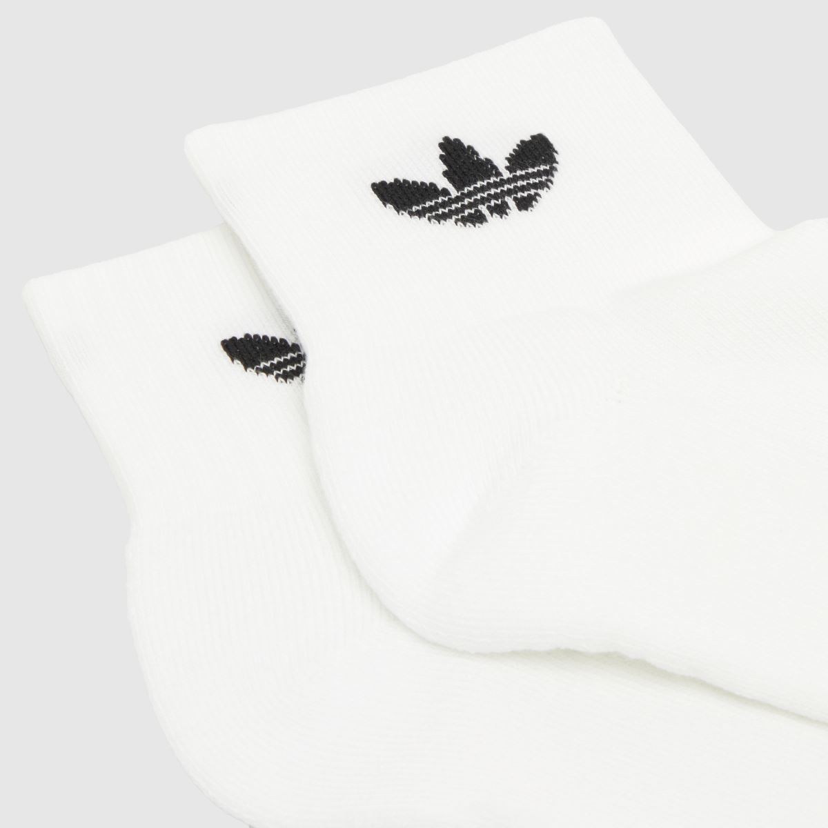 adidas fehér és fekete eredeti bokazokni 6-os csomag