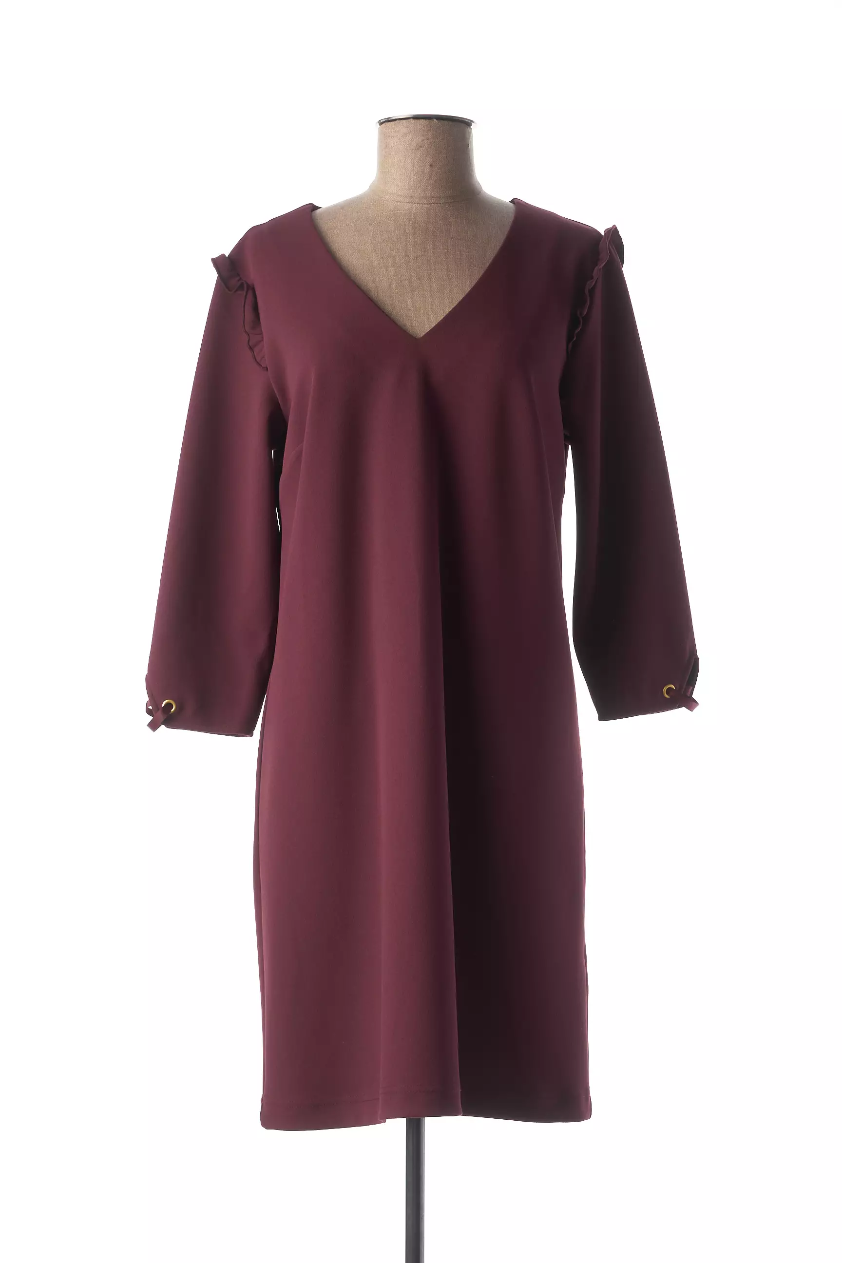Julie Guerlande Robes Mi Longues Femme couleur violet