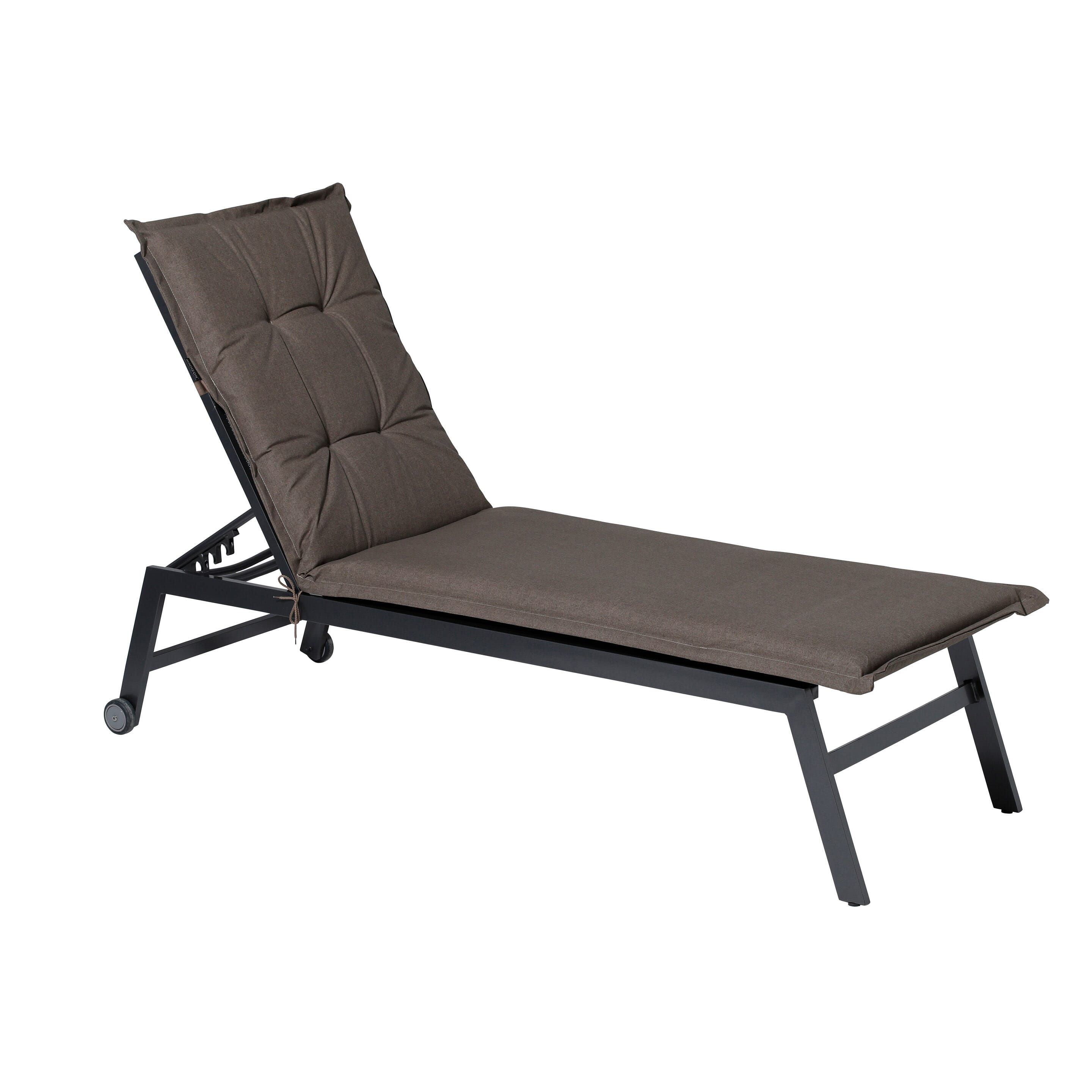 Madison Outdoor Oxford Taupe 200 x 65 Liegekissen