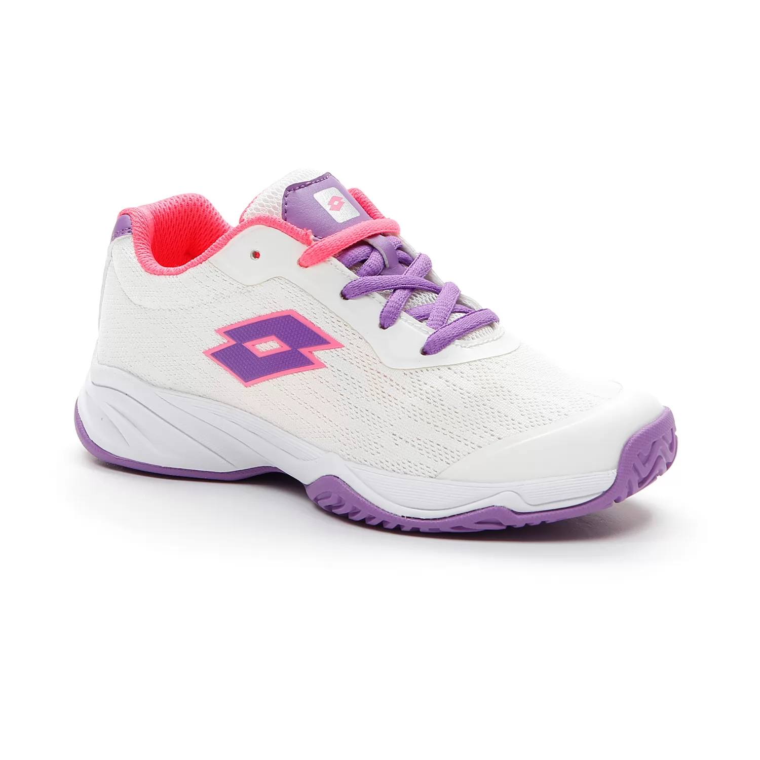 MIRAGE 600 ALR JR HELVIT/BLOMMA/NEONMAGENTA