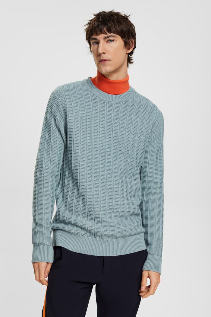 Pullover aus Strukturstrick