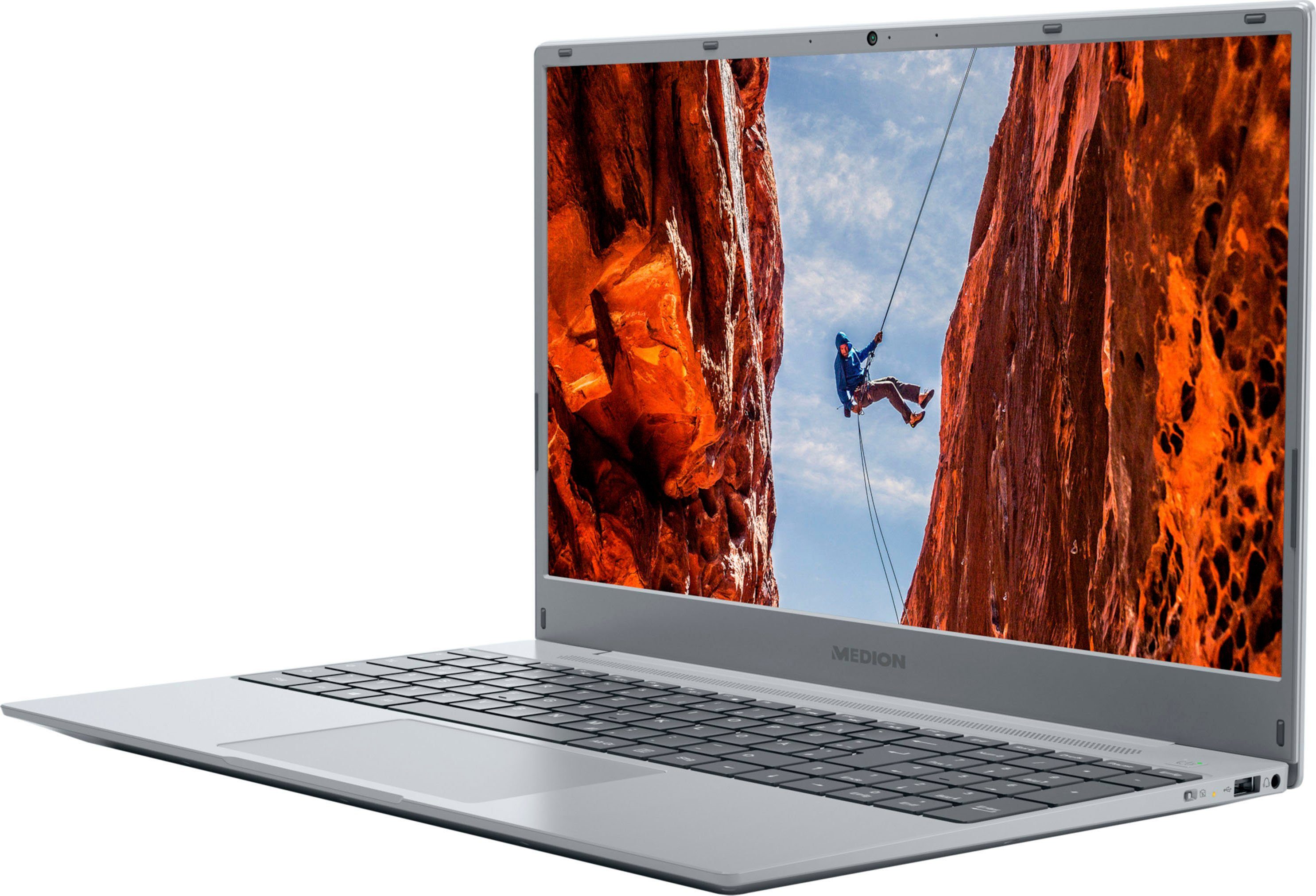 Medion® AKOYA® E15309 (MD62573) Notebook (39,6 cm/15,6 Zoll, AMD Ryzen 7 5700U, Radeon Graphics, 512 GB SSD)