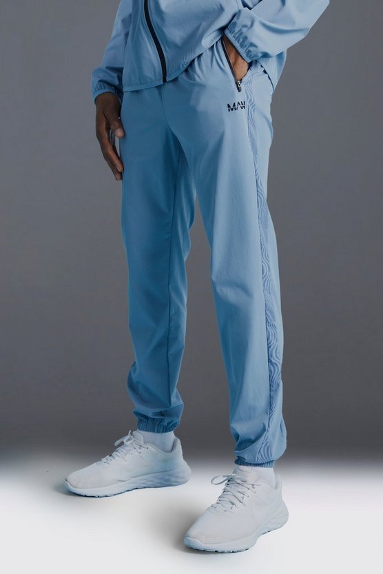 Man Active Skinny Jogginghose mit Print