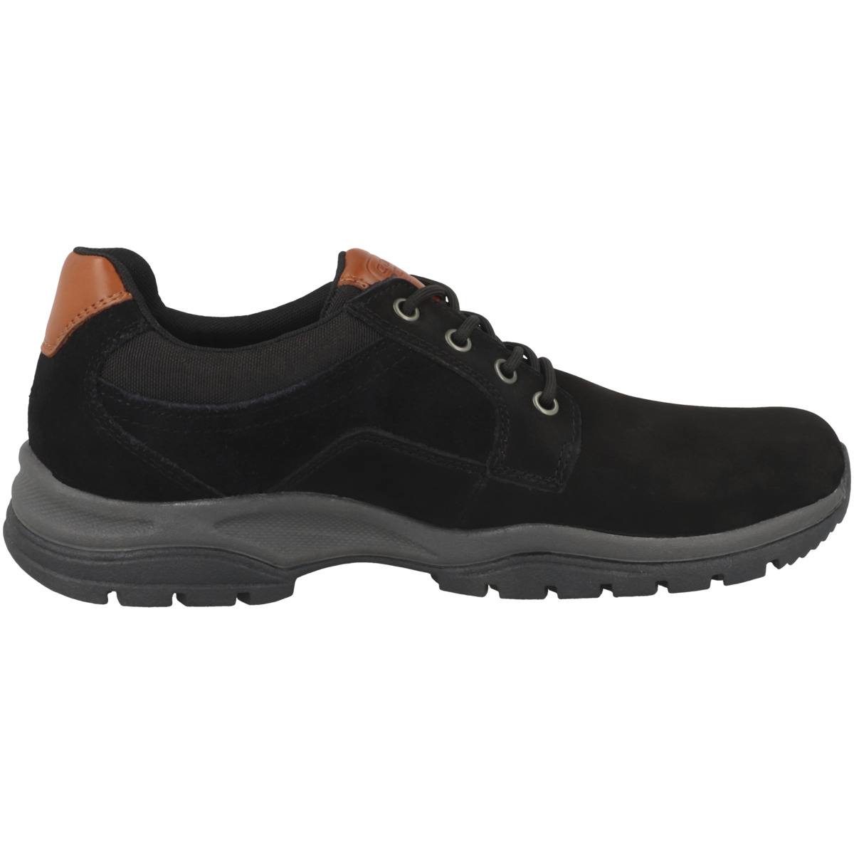 camel active CABD001 Schnürschuhe schwarz