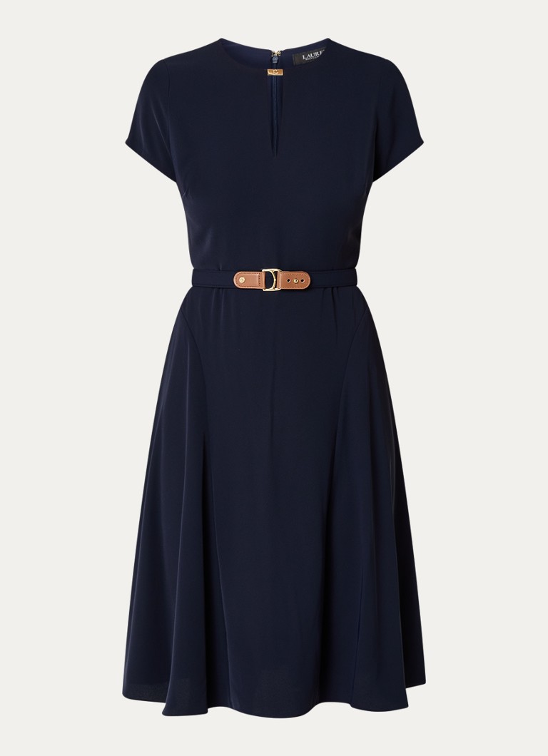 Mini haljina Ralph Lauren s ključaonicom i remenom