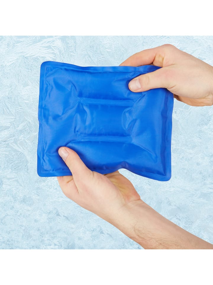 relaxdays 2x Kühlkissen in Schwarz/Blau günstig kaufen onesize