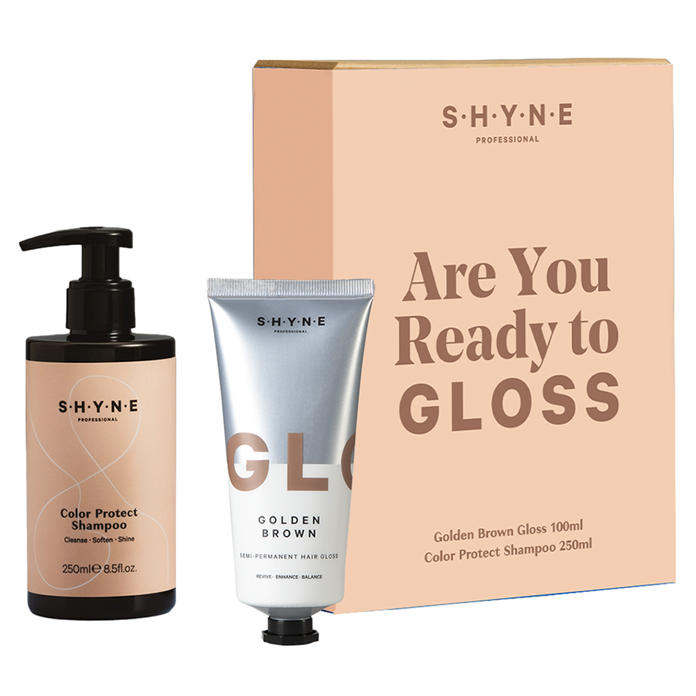 SHYNE Are You Ready to Gloss - Golden Brown Set