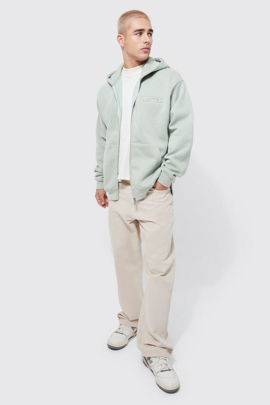 Oversize Hoodie mit geteiltem Saum