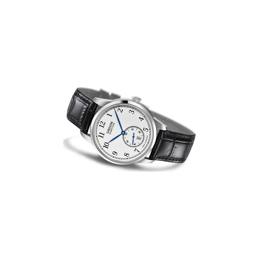 Union Glashütte Herrenuhr 1893 Kleine Sekunde