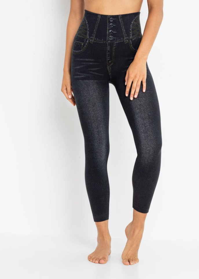 Shape Seamless Leggings Jeansoptik mit starker Formkraft