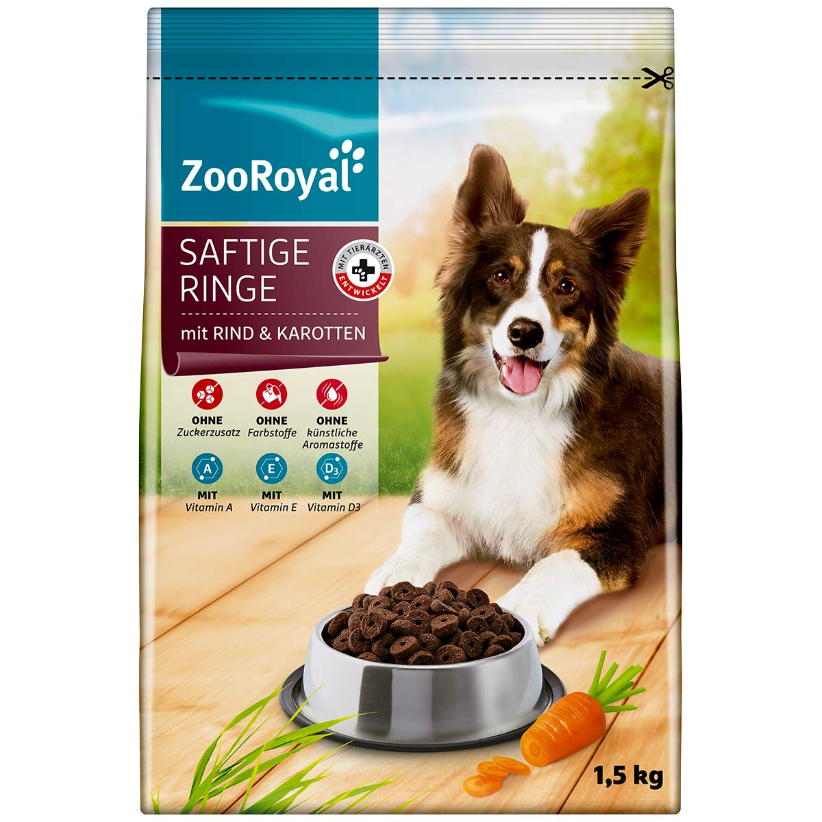 ZooRoyal Saftige Ringe mit Rind & Karotten kaufen