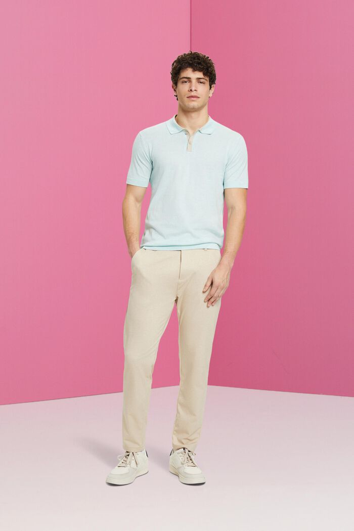 Poloshirt mit TENCEL™ und nachhaltiger Baumwolle
