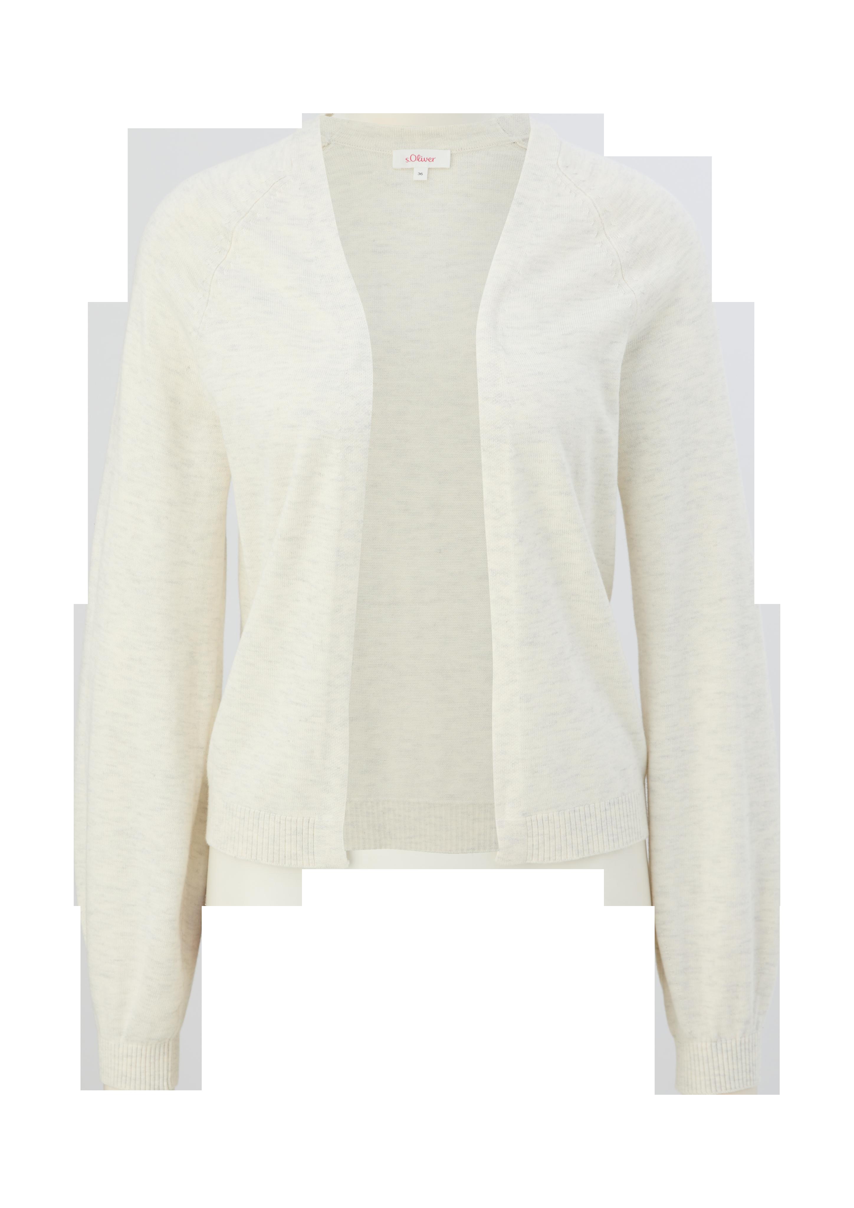 Strickjacke aus Viskosemix  2130013-02W0